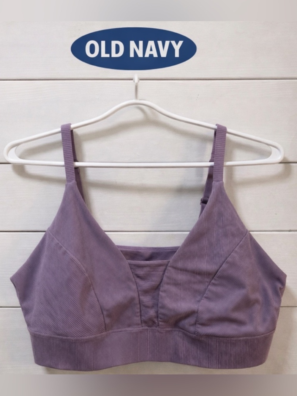 OLD NAVY ACTIVE Lilac PowerSoft Sports Bra Size 2X
